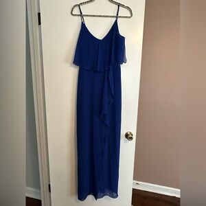 Laundry Dress Size 2 Blue Full Length